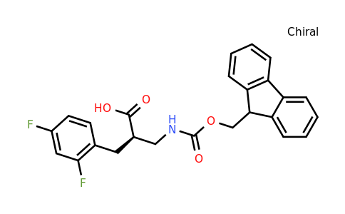 CAS 1260587-48-1 | (R)-3-(2,4-Difluoro-phenyl)-2-[(9H-fluoren-9-ylmethoxycarbonylamino)-methyl]-propionic acid
