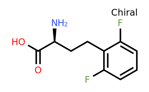 CAS 1260587-55-0 | (S)-2-Amino-4-(2,6-difluoro-phenyl)-butyric acid