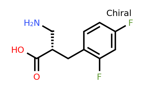 CAS 1260587-60-7 | (S)-2-Aminomethyl-3-(2,4-difluoro-phenyl)-propionic acid