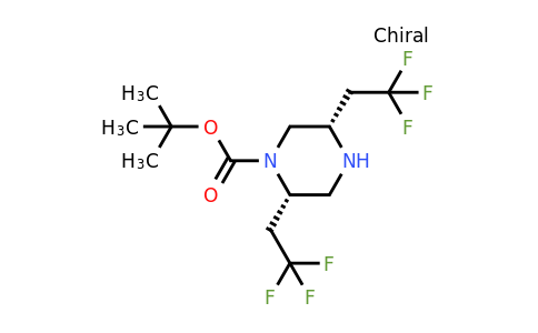 CAS 1260588-12-2 | (2S,5S)-2,5-Bis-(2,2,2-trifluoro-ethyl)-piperazine-1-carboxylic acid tert-butyl ester