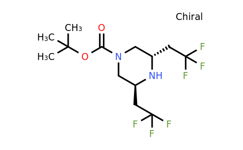 CAS 1260588-13-3 | (3S,5S)-3,5-Bis-(2,2,2-trifluoro-ethyl)-piperazine-1-carboxylic acid tert-butyl ester