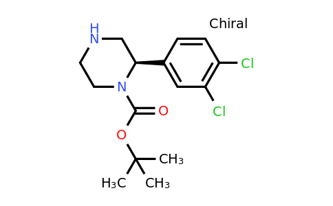 CAS 1260588-16-6 | (R)-2-(3,4-Dichloro-phenyl)-piperazine-1-carboxylic acid tert-butyl ester