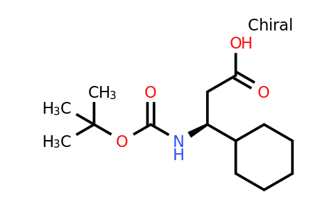 CAS 1260588-41-7 | (S)-3-Tert-butoxycarbonylamino-3-cyclohexyl-propionic acid