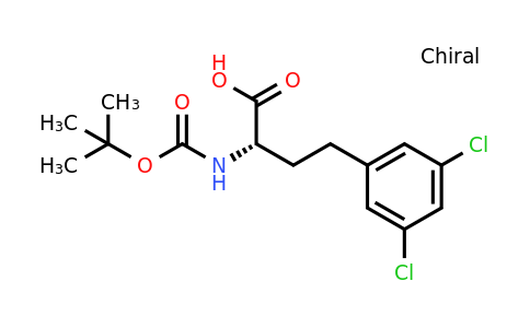 CAS 1260588-44-0 | (S)-2-Tert-butoxycarbonylamino-4-(3,5-dichloro-phenyl)-butyric acid