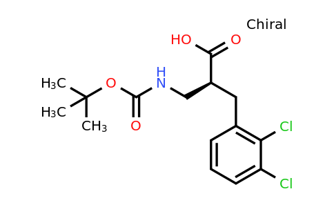 CAS 1260588-47-3 | (S)-2-(Tert-butoxycarbonylamino-methyl)-3-(2,3-dichloro-phenyl)-propionic acid