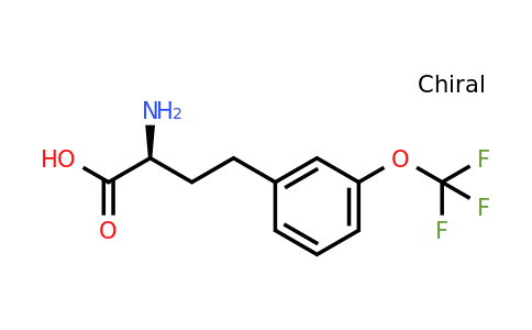 CAS 1260588-75-7 | (S)-2-Amino-4-(3-trifluoromethoxy-phenyl)-butyric acid