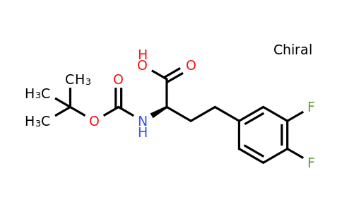 CAS 1260588-78-0 | (R)-2-Tert-butoxycarbonylamino-4-(3,4-difluoro-phenyl)-butyric acid