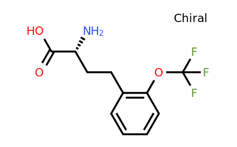 CAS 1260588-82-6 | (R)-2-Amino-4-(2-trifluoromethoxy-phenyl)-butyric acid
