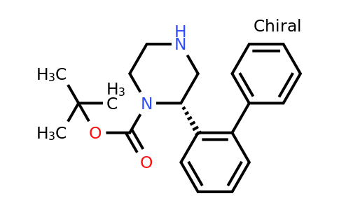 CAS 1260588-84-8 | (S)-2-Biphenyl-2-YL-piperazine-1-carboxylic acid tert-butyl ester