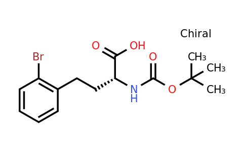 CAS 1260588-90-6 | (R)-4-(2-Bromo-phenyl)-2-tert-butoxycarbonylamino-butyric acid