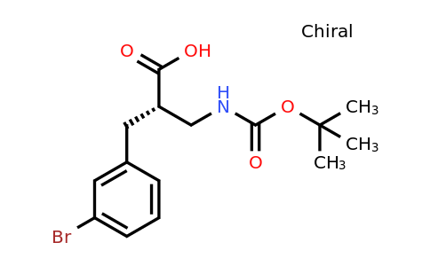 CAS 1260588-94-0 | (S)-3-(3-Bromo-phenyl)-2-(tert-butoxycarbonylamino-methyl)-propionic acid