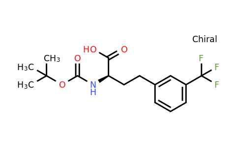 CAS 1260589-08-9 | (R)-2-Tert-butoxycarbonylamino-4-(3-trifluoromethyl-phenyl)-butyric acid