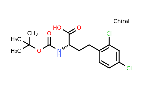 CAS 1260589-15-8 | (S)-2-Tert-butoxycarbonylamino-4-(2,4-dichloro-phenyl)-butyric acid