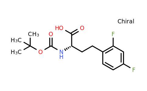 CAS 1260589-32-9 | (S)-2-Tert-butoxycarbonylamino-4-(2,4-difluoro-phenyl)-butyric acid
