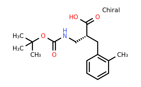 CAS 1260589-33-0 | (R)-2-(Tert-butoxycarbonylamino-methyl)-3-O-tolyl-propionic acid