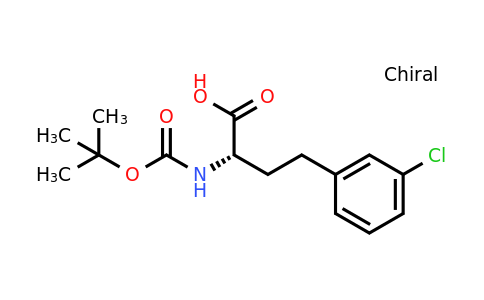 CAS 1260589-43-2 | (S)-2-Tert-butoxycarbonylamino-4-(3-chloro-phenyl)-butyric acid