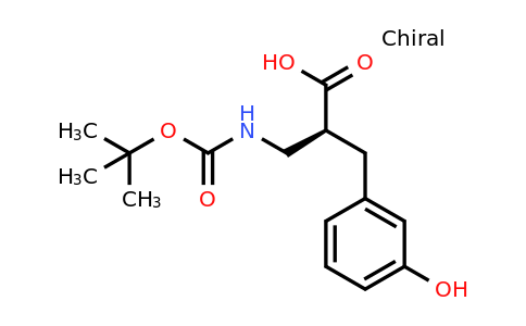 CAS 1260589-45-4 | (S)-2-(Tert-butoxycarbonylamino-methyl)-3-(3-hydroxy-phenyl)-propionic acid