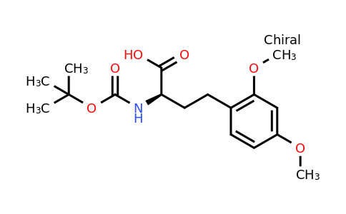 CAS 1260589-47-6 | (R)-2-Tert-butoxycarbonylamino-4-(2,4-dimethoxy-phenyl)-butyric acid