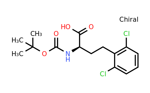 CAS 1260589-52-3 | (R)-2-Tert-butoxycarbonylamino-4-(2,6-dichloro-phenyl)-butyric acid