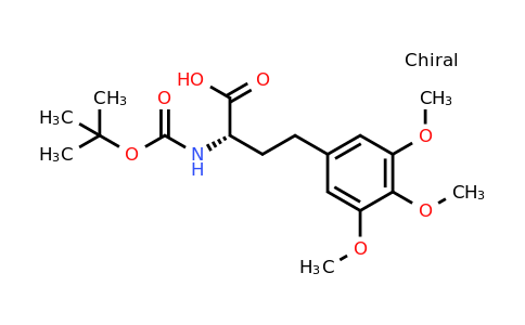 (S)-2-Tert-butoxycarbonylamino-4-(3,4,5-trimethoxy-phenyl)-butyric acid