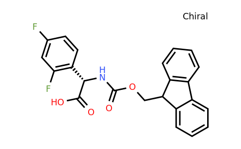 CAS 1260589-78-3 | (S)-(2,4-Difluoro-phenyl)-[(9H-fluoren-9-ylmethoxycarbonylamino)]-acetic acid