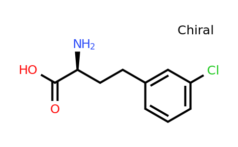 CAS 1260590-15-5 | (S)-2-Amino-4-(3-chloro-phenyl)-butyric acid