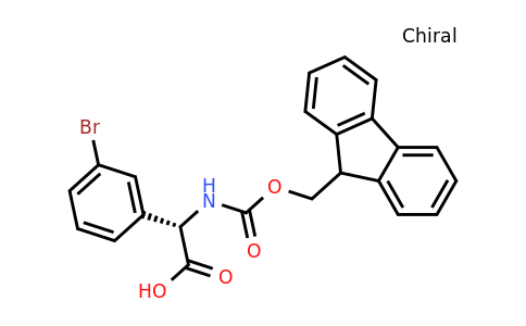CAS 1260590-21-3 | (S)-(3-Bromo-phenyl)-[(9H-fluoren-9-ylmethoxycarbonylamino)]-acetic acid