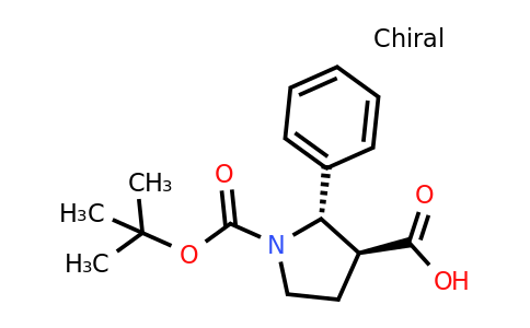 CAS 1260590-23-5 | (2S,3S)-2-Phenyl-pyrrolidine-1,3-dicarboxylic acid 1-tert-butyl ester