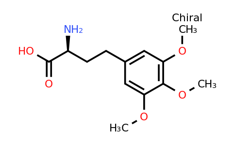 CAS 1260590-34-8 | (S)-2-Amino-4-(3,4,5-trimethoxy-phenyl)-butyric acid