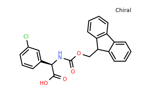 CAS 1260590-39-3 | (R)-(3-Chloro-phenyl)-[(9H-fluoren-9-ylmethoxycarbonylamino)]-acetic acid