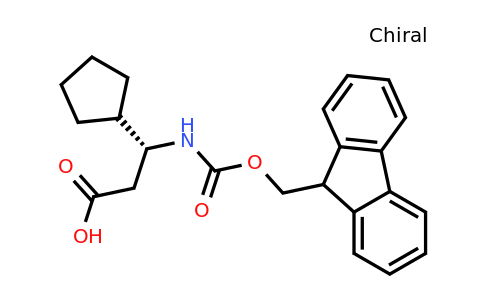 CAS 1260590-42-8 | (R)-3-Cyclopentyl-3-(9H-fluoren-9-ylmethoxycarbonylamino)-propionic acid
