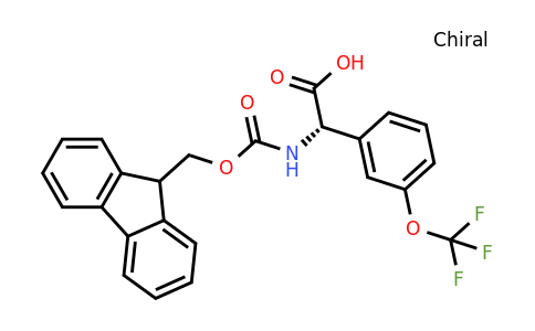 CAS 1260590-46-2 | (S)-[(9H-Fluoren-9-ylmethoxycarbonylamino)]-(3-trifluoromethoxy-phenyl)-acetic acid