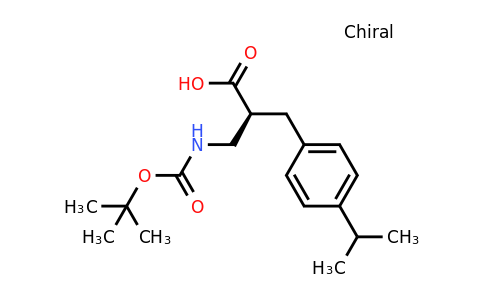 CAS 1260590-49-5 | (S)-2-(Tert-butoxycarbonylamino-methyl)-3-(4-isopropyl-phenyl)-propionic acid