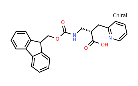 CAS 1260590-58-6 | (S)-2-[(9H-Fluoren-9-ylmethoxycarbonylamino)-methyl]-3-pyridin-2-YL-propionic acid