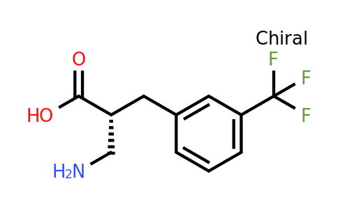 CAS 1260590-69-9 | (R)-2-Aminomethyl-3-(3-trifluoromethyl-phenyl)-propionic acid