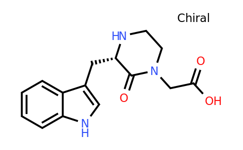 CAS 1260590-71-3 | [(S)-3-(1H-Indol-3-ylmethyl)-2-oxo-piperazin-1-YL]-acetic acid