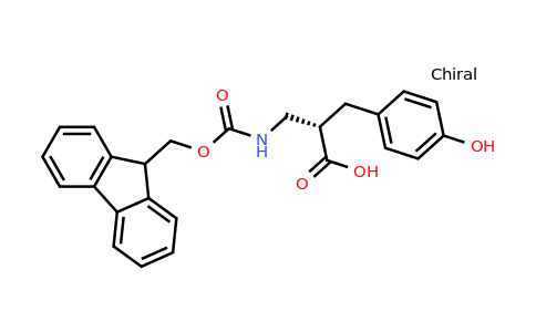 (S)-2-[(9H-Fluoren-9-ylmethoxycarbonylamino)-methyl]-3-(4-hydroxy-phenyl)-propionic acid