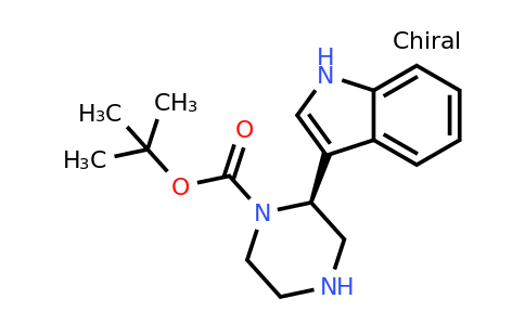 CAS 1260591-10-3 | (S)-2-(1H-Indol-3-YL)-piperazine-1-carboxylic acid tert-butyl ester