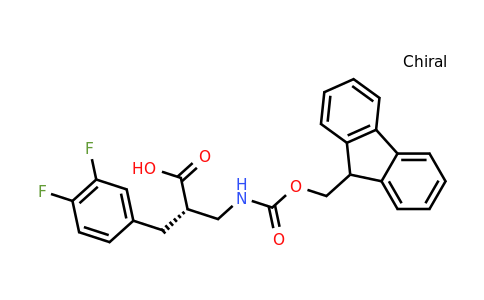CAS 1260591-35-2 | (S)-3-(3,4-Difluoro-phenyl)-2-[(9H-fluoren-9-ylmethoxycarbonylamino)-methyl]-propionic acid
