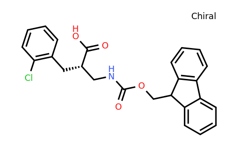 CAS 1260591-38-5 | (S)-3-(2-Chloro-phenyl)-2-[(9H-fluoren-9-ylmethoxycarbonylamino)-methyl]-propionic acid