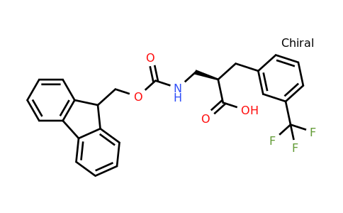 CAS 1260591-56-7 | (R)-2-[(9H-Fluoren-9-ylmethoxycarbonylamino)-methyl]-3-(3-trifluoromethyl-phenyl)-propionic acid