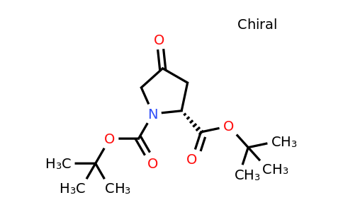 CAS 1260591-66-9 | 1,2-di-tert-butyl (2R)-4-oxopyrrolidine-1,2-dicarboxylate