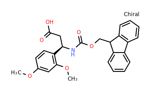 CAS 1260591-71-6 | (R)-3-(2,4-Dimethoxy-phenyl)-3-(9H-fluoren-9-ylmethoxycarbonylamino)-propionic acid