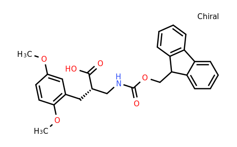 CAS 1260591-86-3 | (S)-3-(2,5-Dimethoxy-phenyl)-2-[(9H-fluoren-9-ylmethoxycarbonylamino)-methyl]-propionic acid