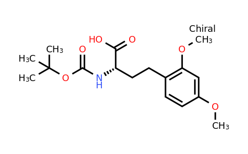 CAS 1260592-16-2 | (S)-2-Tert-butoxycarbonylamino-4-(2,4-dimethoxy-phenyl)-butyric acid