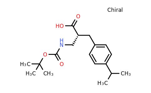 CAS 1260592-19-5 | (R)-2-(Tert-butoxycarbonylamino-methyl)-3-(4-isopropyl-phenyl)-propionic acid