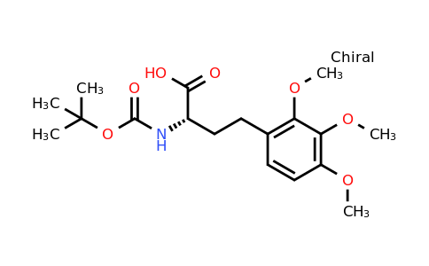 (S)-2-Tert-butoxycarbonylamino-4-(2,3,4-trimethoxy-phenyl)-butyric acid