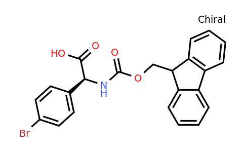 CAS 1260592-26-4 | (S)-(4-Bromo-phenyl)-[(9H-fluoren-9-ylmethoxycarbonylamino)]-acetic acid