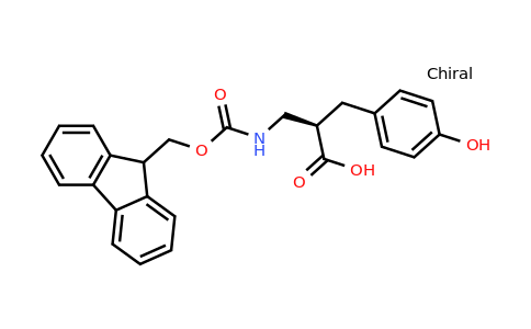 CAS 1260592-39-9 | (R)-2-[(9H-Fluoren-9-ylmethoxycarbonylamino)-methyl]-3-(4-hydroxy-phenyl)-propionic acid