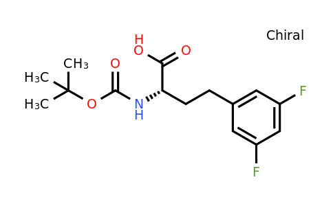 CAS 1260592-43-5 | (S)-2-Tert-butoxycarbonylamino-4-(3,5-difluoro-phenyl)-butyric acid